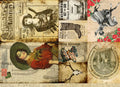 Roycycled Decoupage Paper - Cowgirl Project Blocks