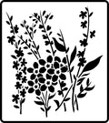 JRV Stencil - Wild Flowers