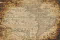 Roycycled Decoupage Paper - Map