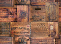 Roycycled Decoupage Paper - Crate Collage