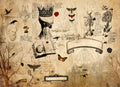Roycycled Decoupage Paper - Dark Academia