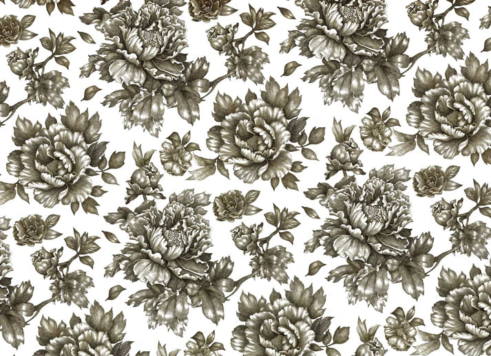 Roycycled Decoupage Paper - Paintable Floral