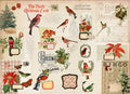Roycycled Decoupage Paper - Christmas Flock Masterboard