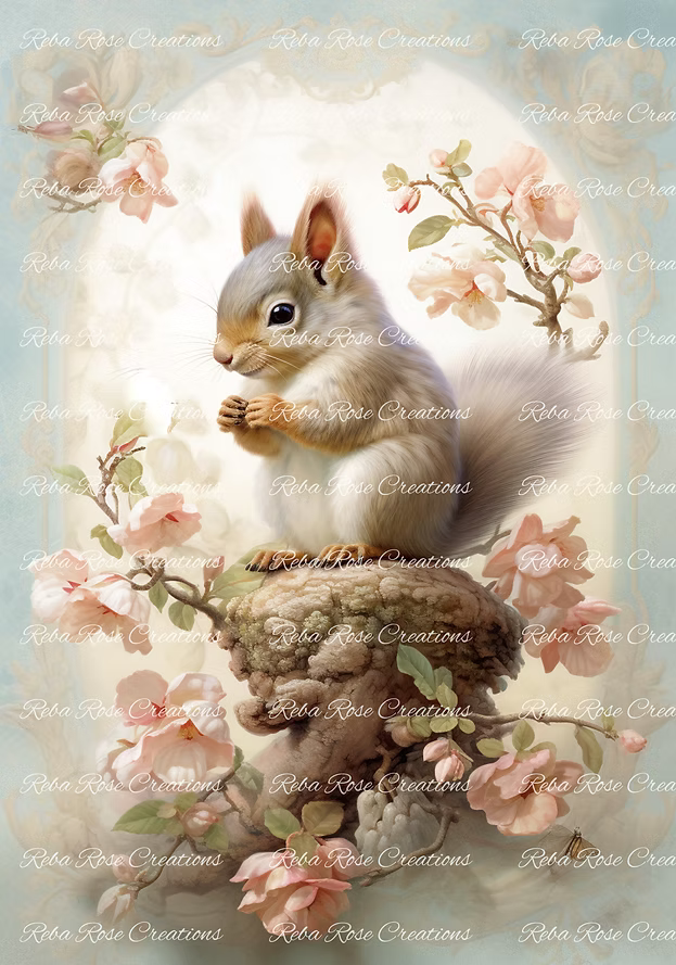 Reba Rose Creations - All Is New Squirrel