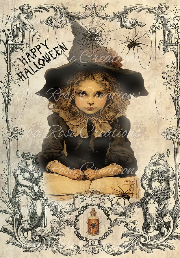 Reba Rose Creations - Happy Halloween