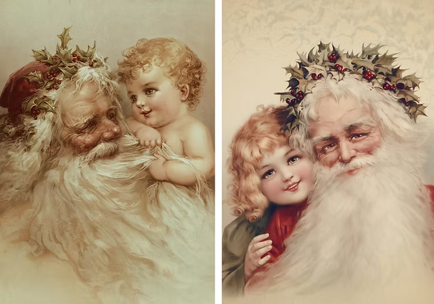 Reba Rose Creations - Santa and Me