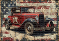 Reba Rose Creations - Vintage Car