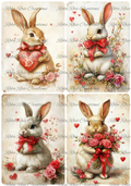 Reba Rose Creations - Valentine Bunnies