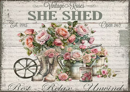 Reba Rose Creations - AVC - She Shed