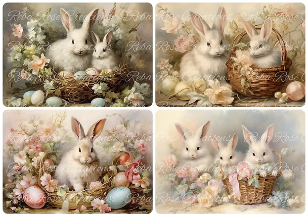 Reba Rose Creations - Easter Bunnies