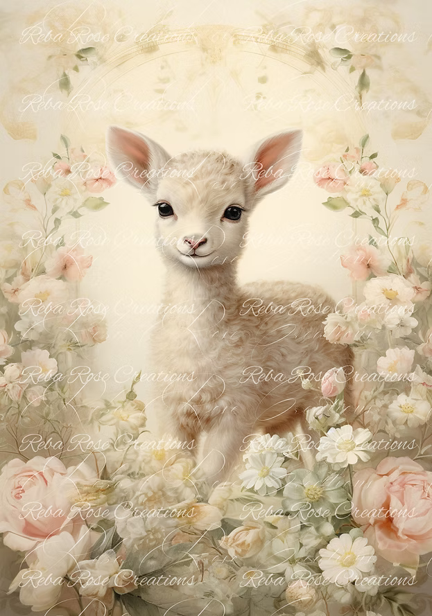 Reba Rose Creations - Little Lamb