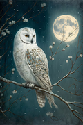 Reba Rose Creations - Moon Owl