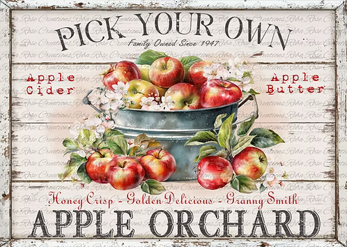 Reba Rose Creations - AVC - Apple Orchard