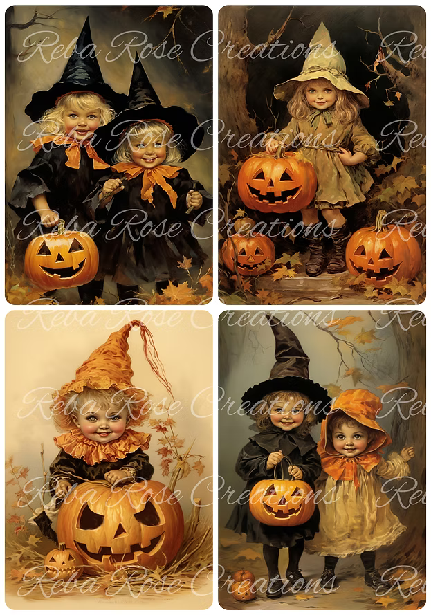 Reba Rose Creations - Trick or Treat Cuties