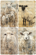 Reba Rose Creations - Primitive Sheep