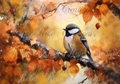 Reba Rose Creations - Autumn Bird