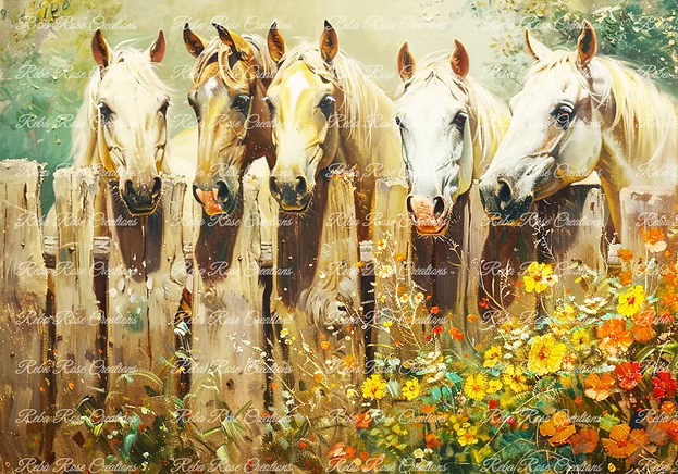 Reba Rose Creations - Pretty Pretty Ponies