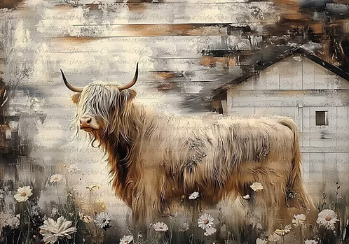 Reba Rose Creations - Rustic Farmhouse Highlander