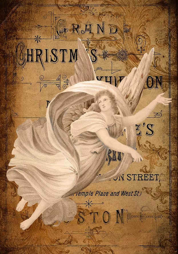 Reba Rose Creations - Old World Christmas Angel