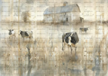 Reba Rose Creations - Farmhouse Cow Scene