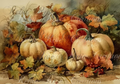 Reba Rose Creations - Painted Pumpkins