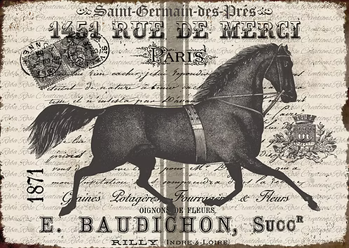 Reba Rose Creations - AVC - French Horse