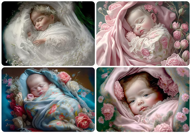 Reba Rose Creations - Welcome Baby