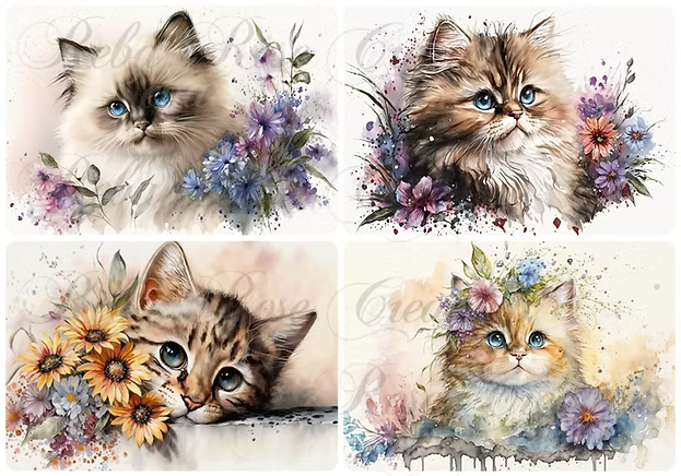Reba Rose Creations - Kittens