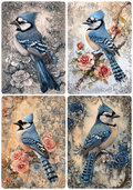 Reba Rose Creations - Spring Blue Jays