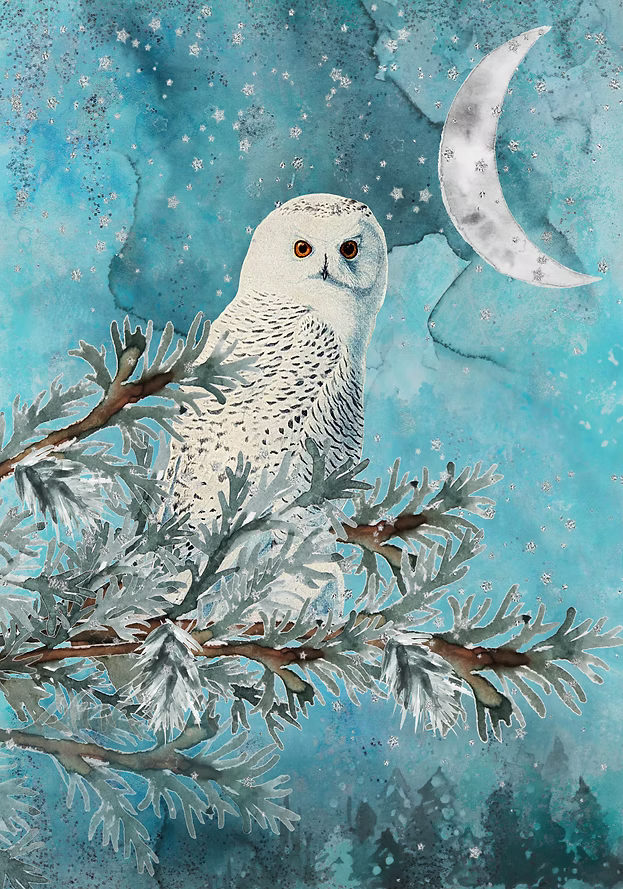 Reba Rose Creations - Snowy Owl