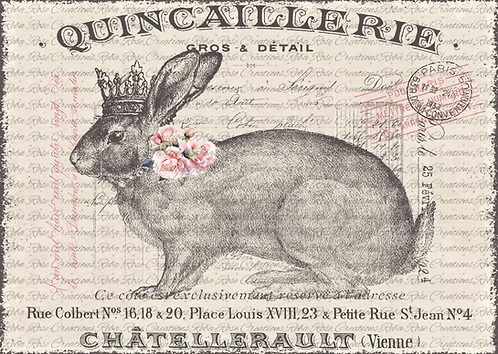 Reba Rose Creations - AVC - French Bunny