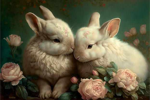 Reba Rose Creations - Spring Bunnies