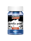 Pentart Acrylic Metallic Paint - Blue