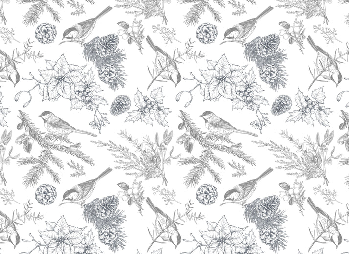 Roycycled Decoupage Paper - Paintable Christmas