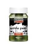 Pentart Acrylic Metallic Paint - Green
