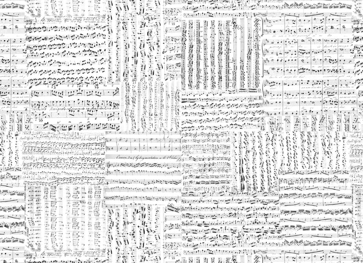 Roycycled Decoupage Paper - Music Notes