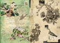 Roycycled Decoupage Paper - Botanical Blocks