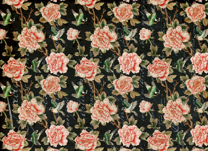 Roycycled Decoupage Paper - Posh Pattern