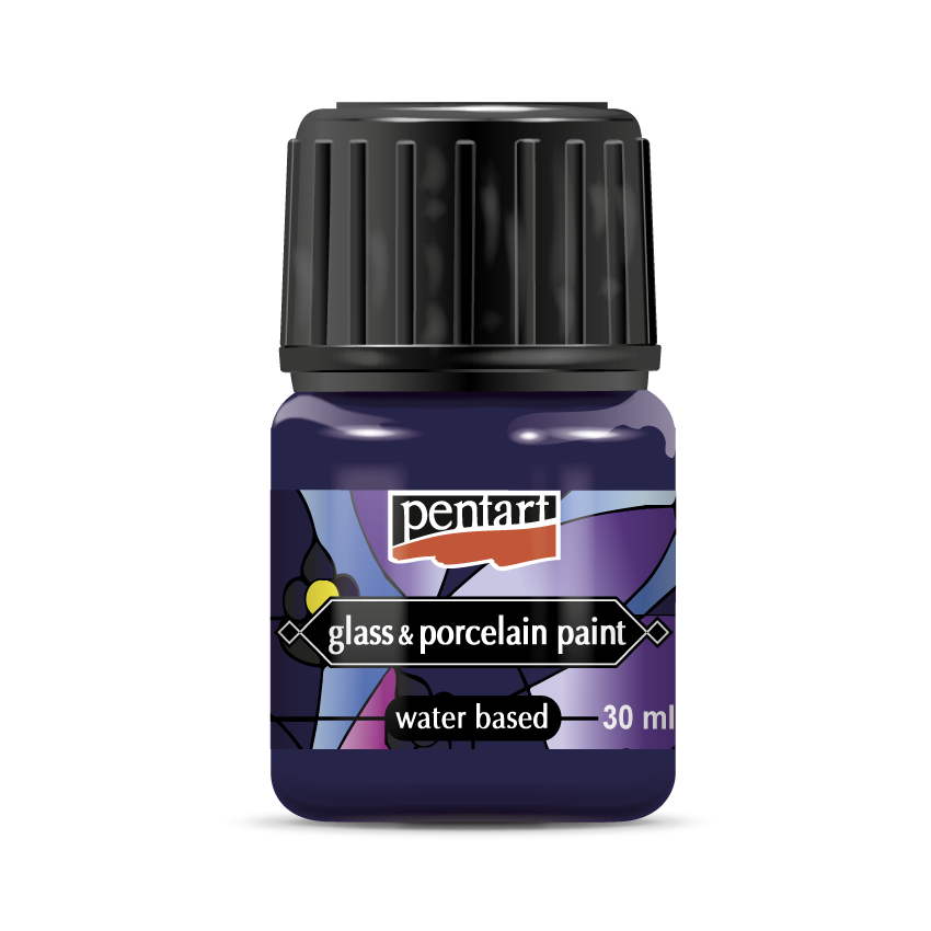 Pentart Glass and Porcelain Paint - Purple