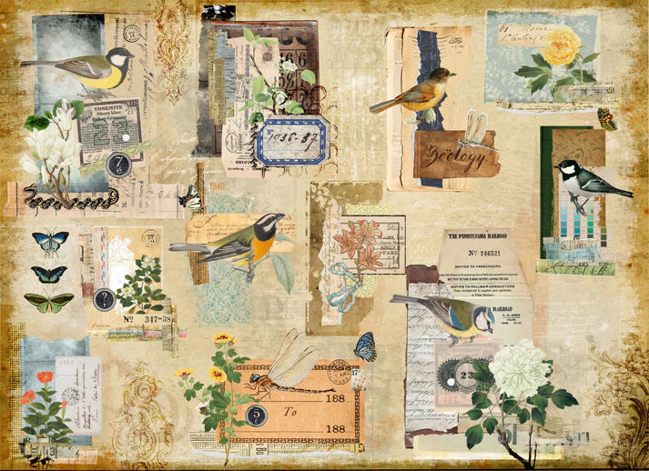 Roycycled Decoupage Paper - Scrappy Masterboard