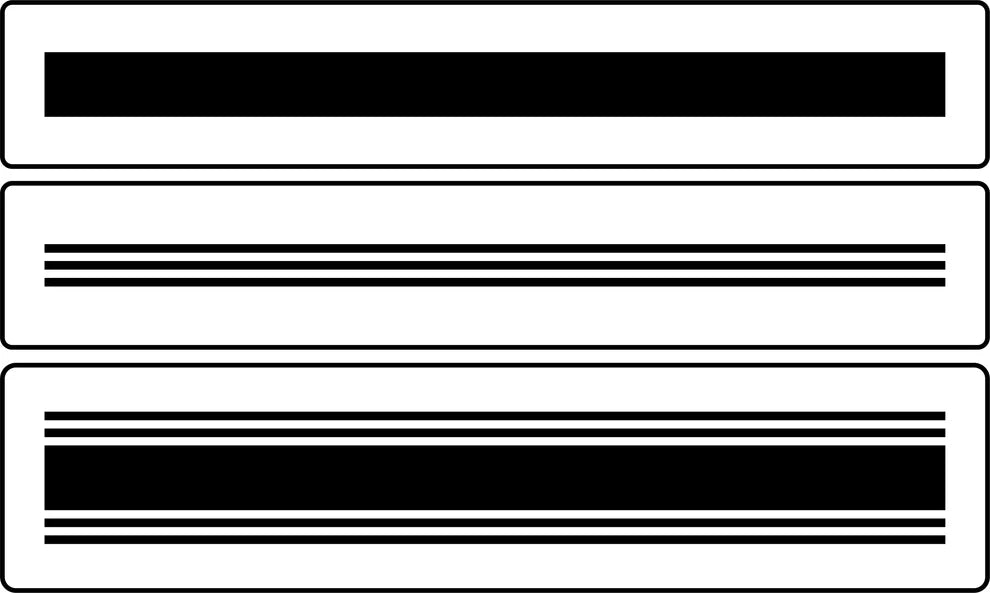 JRV Stencil - Grain Sack Stripes