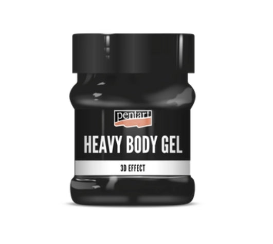 Pentart Heavy Body Gel - Black