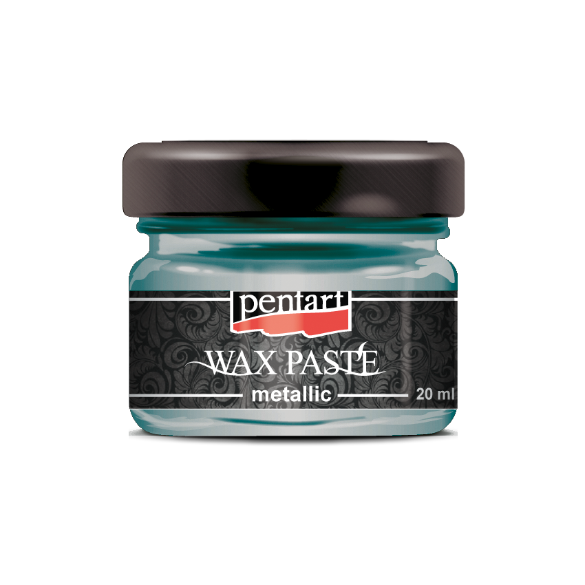 Pentart Metallic Wax Paste - Turtle Green