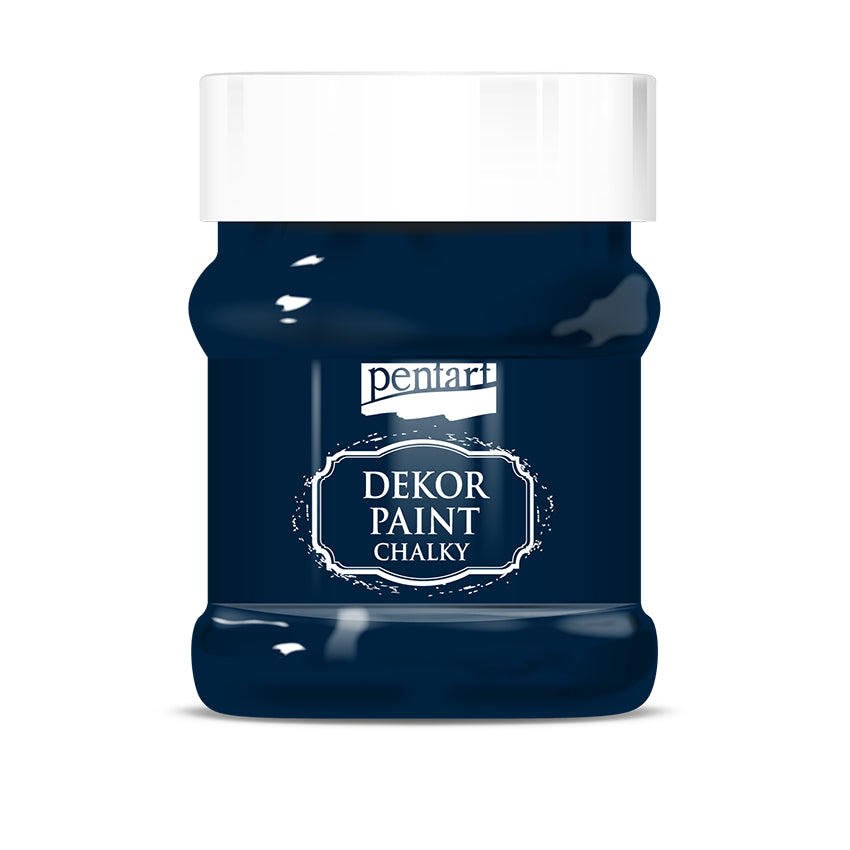 Pentart Dekor Paint Chalky - Navy Blue
