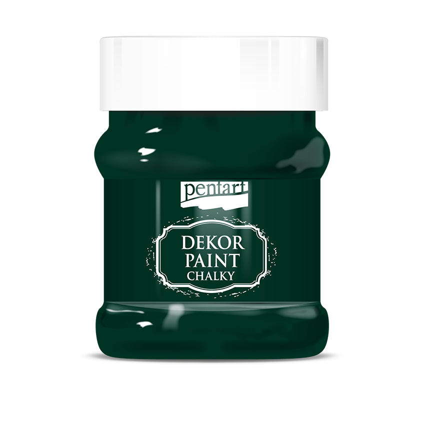 Pentart Dekor Paint Chalky - Pine Green
