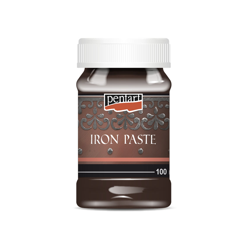 Pentart Iron Paste - Red Brown