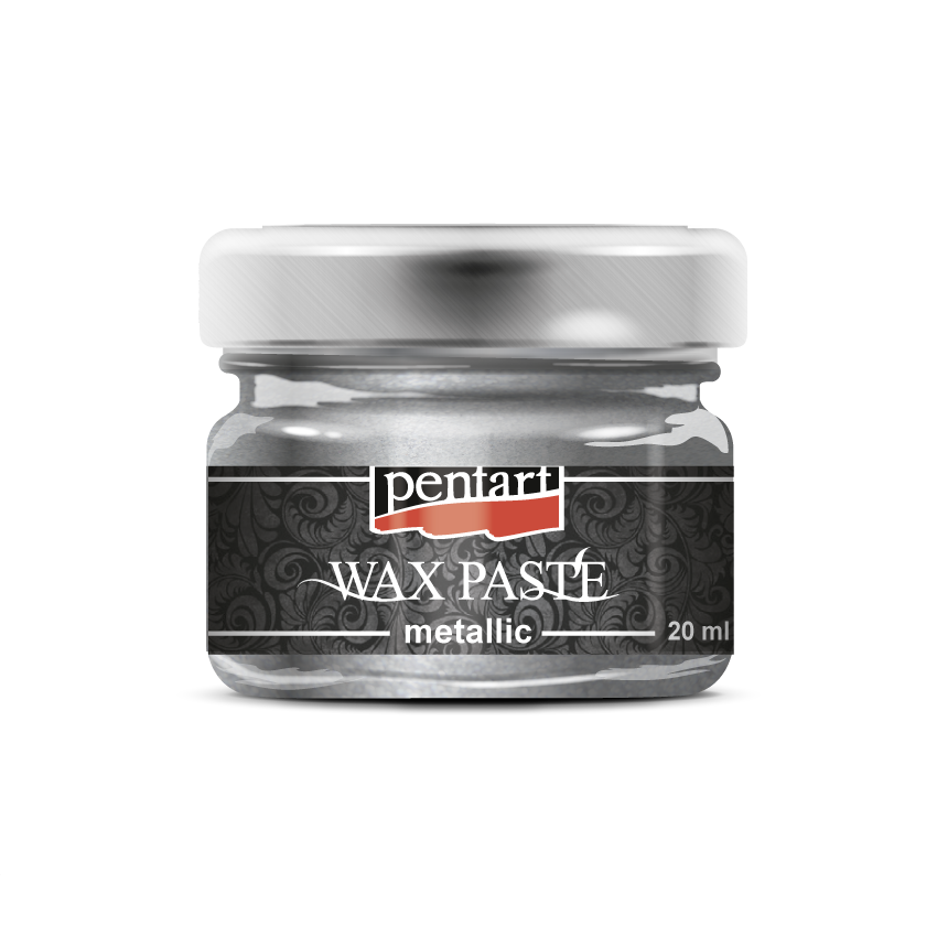 Pentart Metallic Wax Paste - Silver