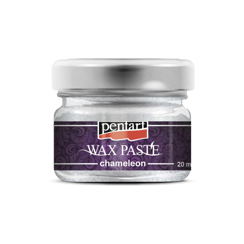Pentart Chameleon Wax Paste - Sparkling Silver