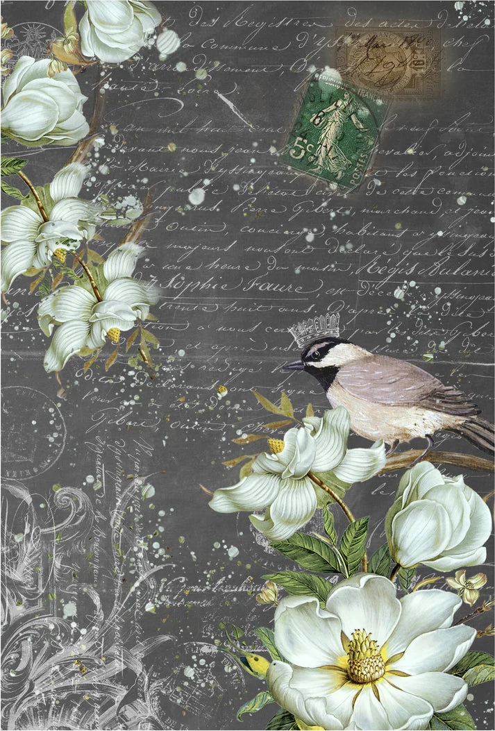 Roycycled Decoupage Paper - Summer Bird