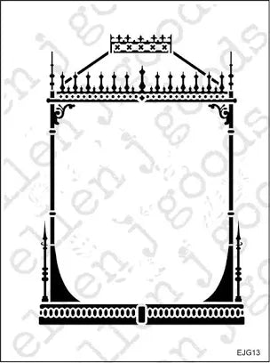 Ellen J Goods Stencil - Vivarium